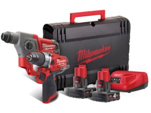 Sada aku nářadí Milwaukee M12 FUEL™ FPP2B-402X, 4933459812